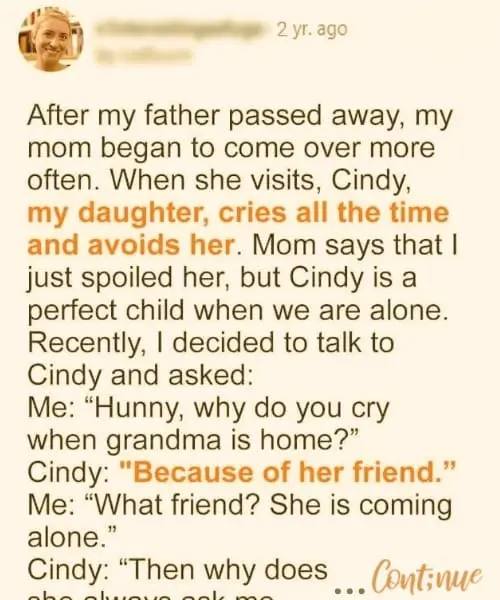 Grandma’s Enigmatic Companion: Tearful Granddaughter’s Shocking Revelation Captivates Family