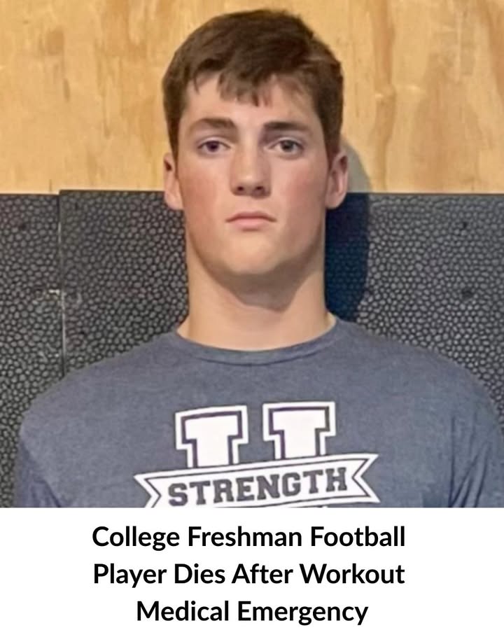 College Freshman Football Player Passed Away After Workout Medical Emergency