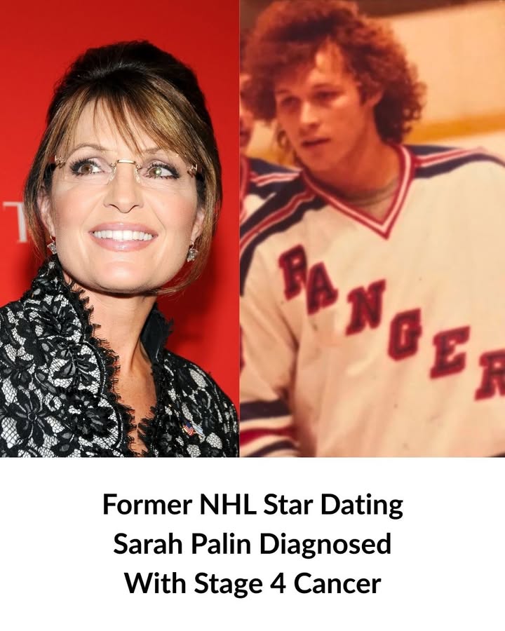 Former NHL Star Dating Sarah Palin Diagnosed with Stage 4 Cancer, Family Starts GoFundMe