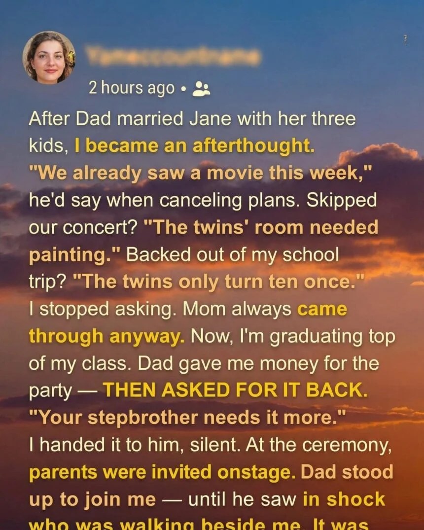 The Graduation Day That Showed Me Who Truly Stood by My Side