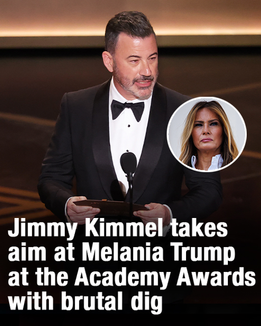 Jimmy Kimmel makes brutal dig at Melania Trump at the Oscars!