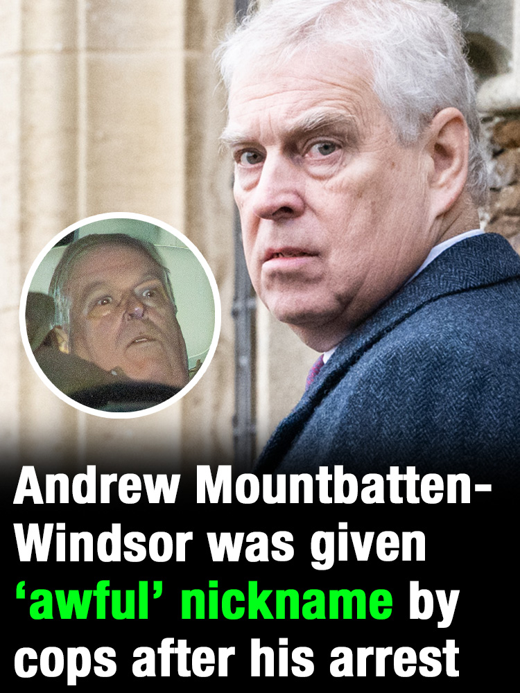 Andrew Mountbatten-Windsor was given ‘awful’ name by cops after his arrest!