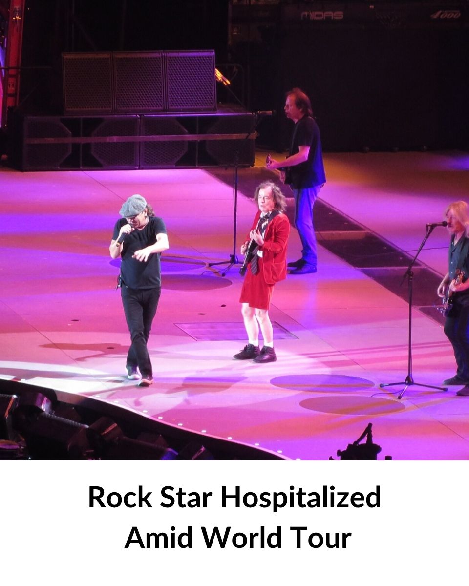 AC/DC Guitarist Hospitalized Amid World Tour!