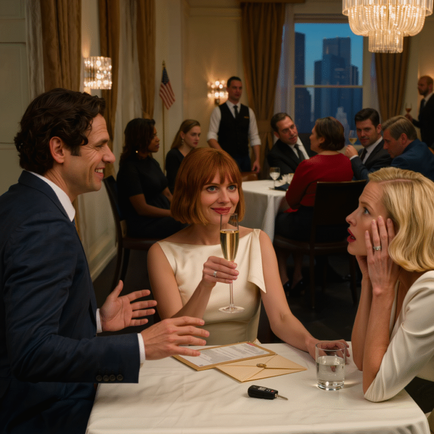 My sister announced her pregnancy with my husband at my birthday dinner, expecting me to collapse. Instead, I raised a toast, smiled, and