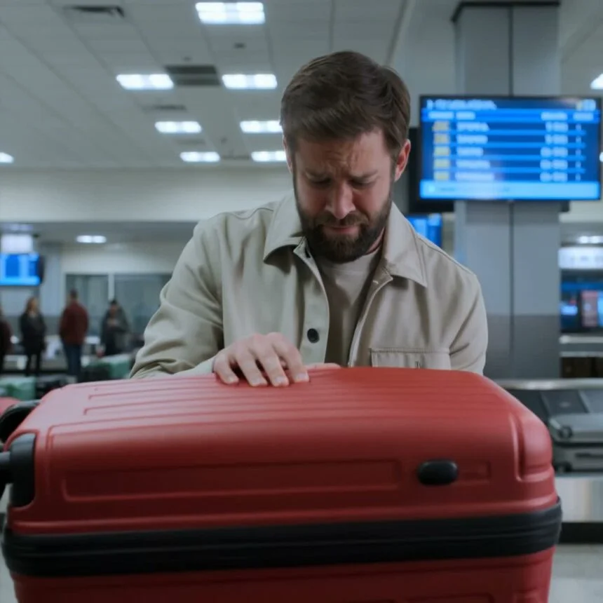 My Husband Removed His Wedding Ring Before Every “Business Trip” — So I Put Something in His Suitcase That Made Him Scream at the Airport!