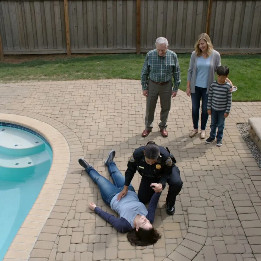 “Walk it off, stop being a baby,” my father yelled as I lay motionless on!