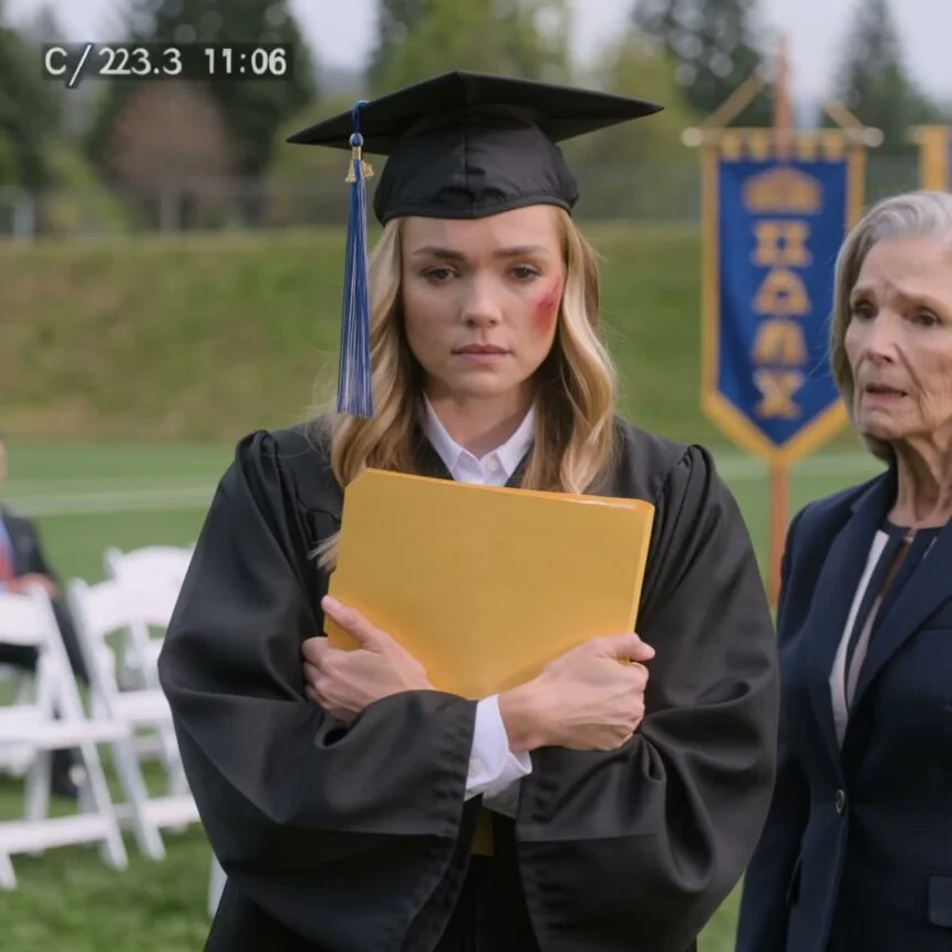 At my graduation, my father stood up in front of everyone and decided to destroy!