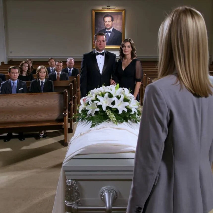 The Man Arrived at His Pregnant Wife’s Funeral with His Mistress — Then Her Lawyer