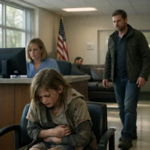 lts “WE DON’T HELP BEGGARS HERE!” the Receptionist Yelled at the Homeless Girl — Until the Quiet Man on the Leather Couch Finally Stood!