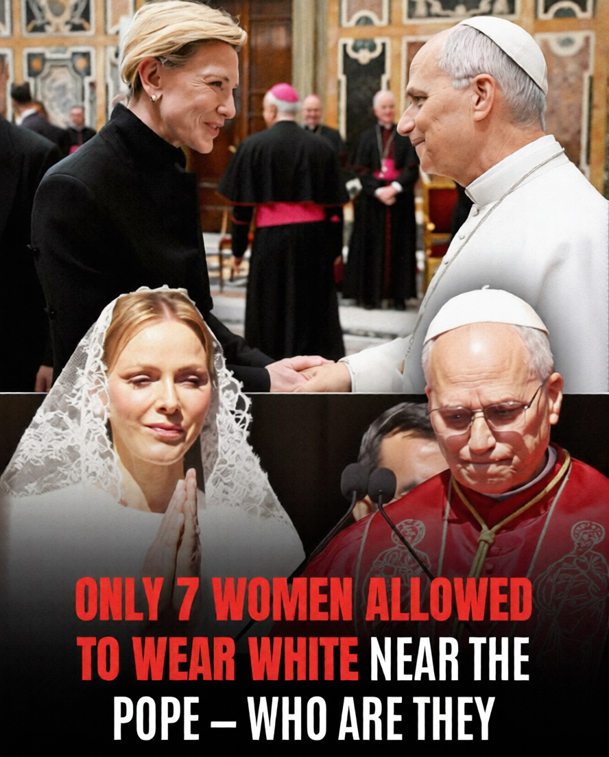 Only 7 Women Allowed to Wear White Near the Pope – What Makes Them Special!