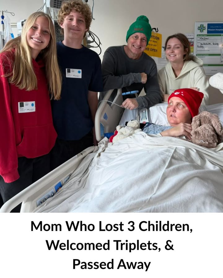 Update-Mom Who Lost 3 Children, Welcomed Triplets, Then Received Stage 4 Brain Cancer, Passed Away
