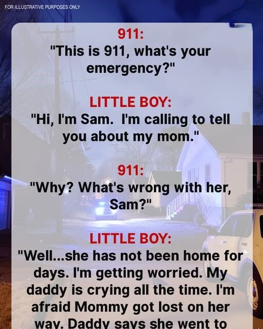 Policeman Answers Call from Crying Kid Who Says His Mother Is Gone — Story of the Day!