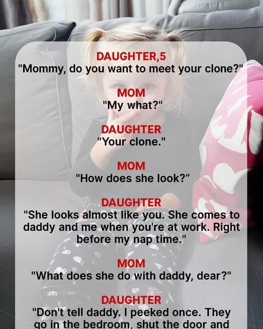 ‘Mom, Do You Want to Meet Your Clone?’ – What My 5-Year-Old Said Uncovered a Secret I Wasn’t Ready For!