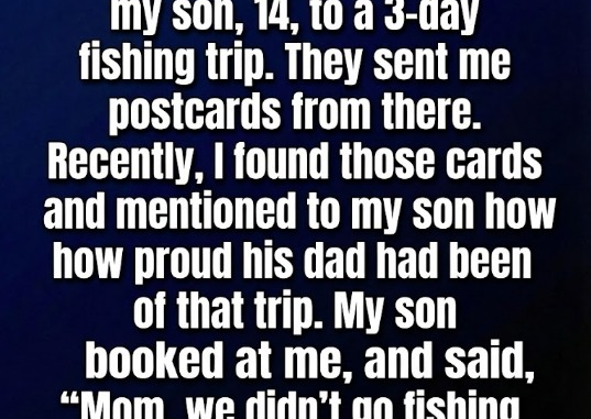 My son recently uncovered the real story behind a so-called “fishing trip” he went on with his father many years ago!