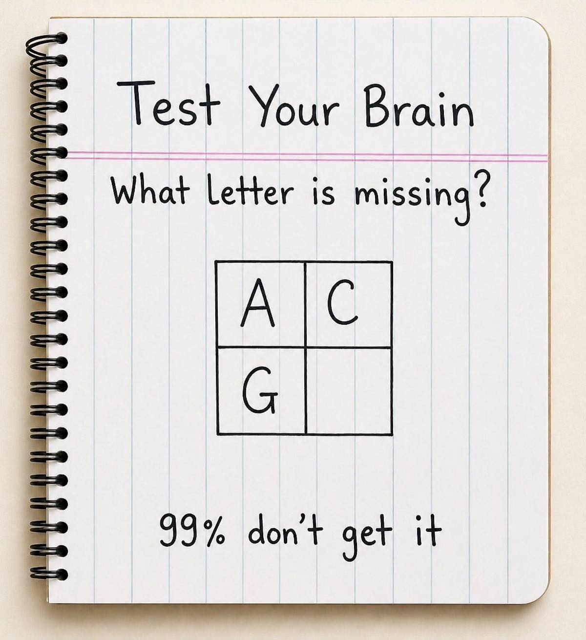 What Letter Is Missing? A Simple Puzzle That Tricks Many People!