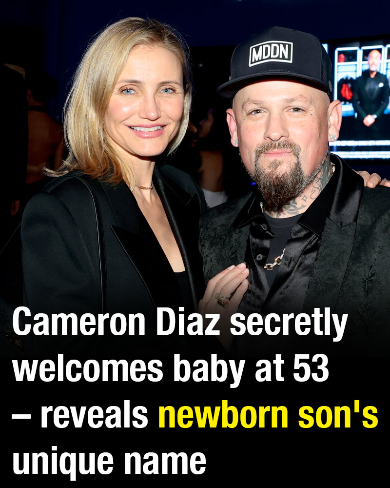 Cameron Diaz secretly welcomes baby at 53 – reveals newborn son’s unique name!