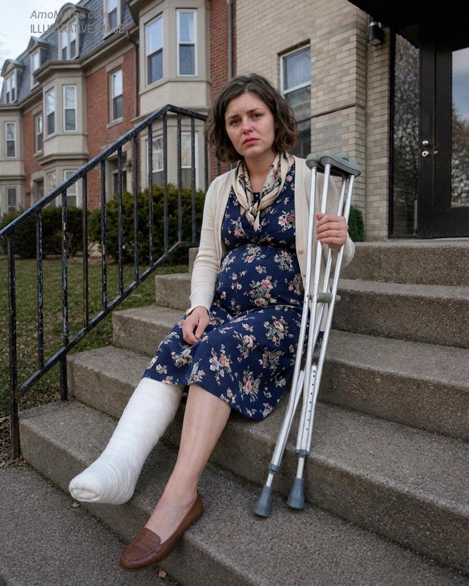 My Husband Left Me Outside for Two Hours with a Broken Leg Because He Didn’t Want to Hurt His Back Before a Boys’ Trip – His Grandpa’s Response Left Him Speechless!