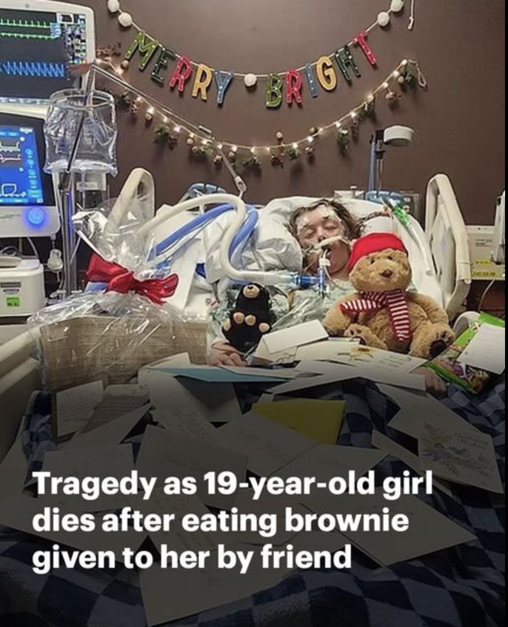 College student has fatal reaction to brownie she got from friend!