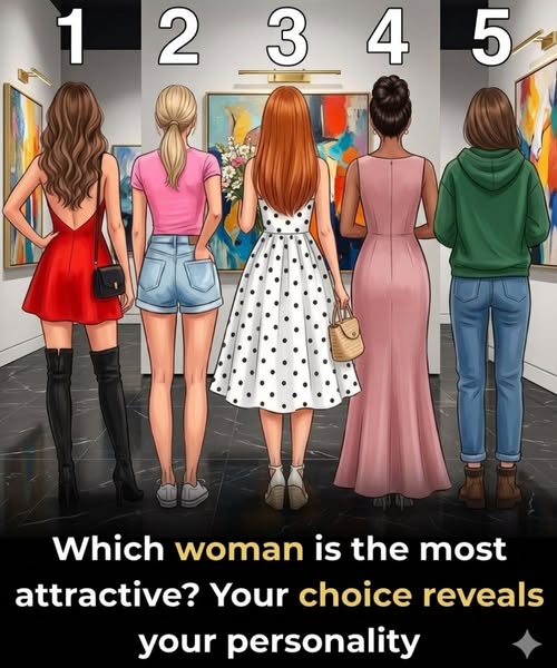 Which Woman Is the Most Attractive? What Your Choice Says About You!
