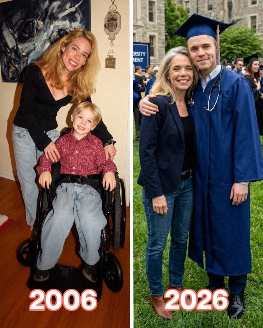 Father Abandoned Disabled Son At Birth Only To Show Up 25 Years Later At Graduation And Get Publicly Destroyed!