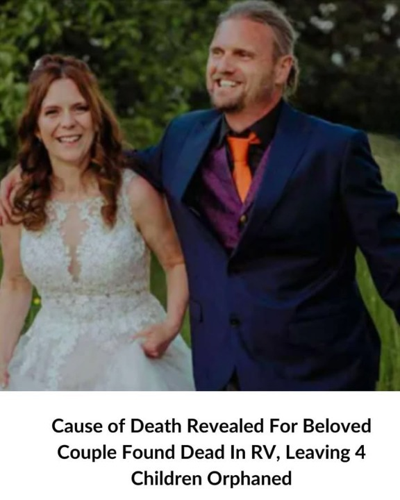 Cause of Death Revealed for Beloved Couple Found Dead in RV, Leaving 4 Children Orphaned