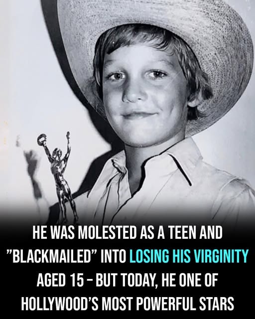 He was ”molested” as a teen and ”blackmailed” into losing his virginity aged 15!