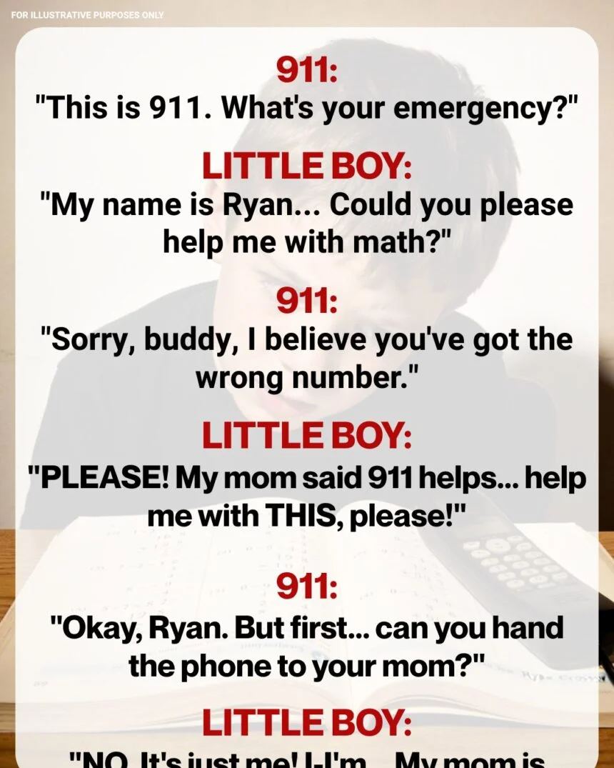 A Boy Phoned 911 About His Math Homework— Police Arrive and Discover the Real Emergency!
