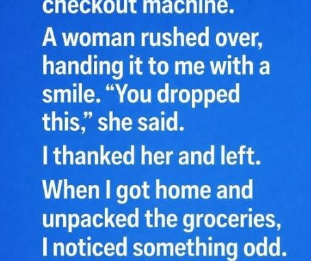 A small handwritten note on a receipt ended up being the reminder someone truly needed most.!