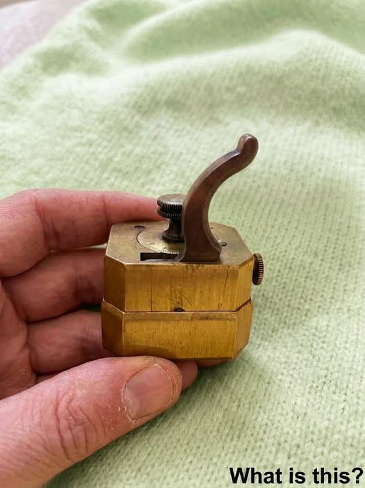 I found this at a flea market, and the seller had no idea what it was. It intrigued me. Does anyone know what it is!