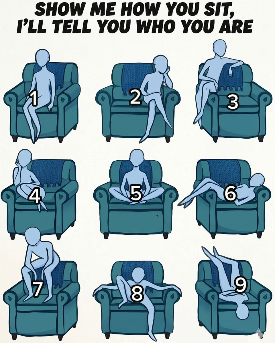 Show Me How You Sit, I’ll Tell You Who You Are. – TrueStories!