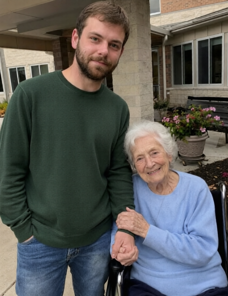 I Pretended to Be an Old Woman’s Son at the Nursing Home Because Her Real Family Paid Me – After She Passed Away, the Director Said, ‘She Left One Last Request for You’!