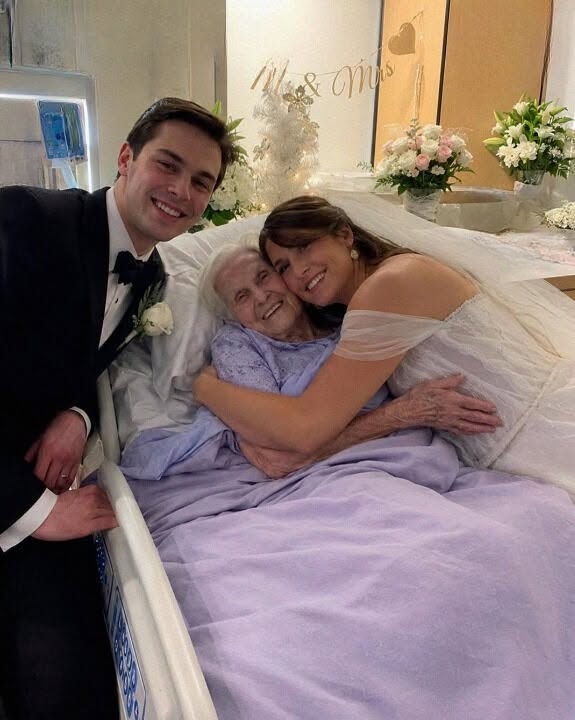 My Grandmother Was Too Ill to Attend My Wedding, So We Brought the Ceremony to Her Hospital Room — But Moments Before We Said “I Do,” My Groom Finally Revealed the Emotional Reason He Had Chosen Me All Along. ❤️💍🏥