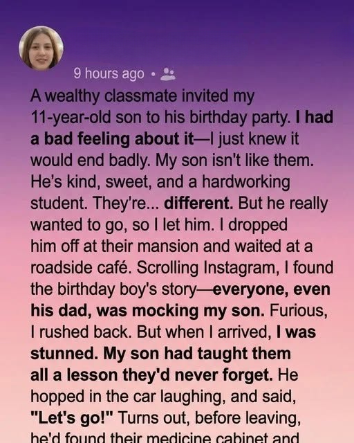 My Son Turned an Awkward Birthday Party Into a Proud Moment