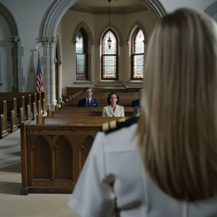 My Parents Ruined My Wedding Dress — So I Walked Into the Church in Full Navy Whites, and My Father Turned Ghost-Pale!