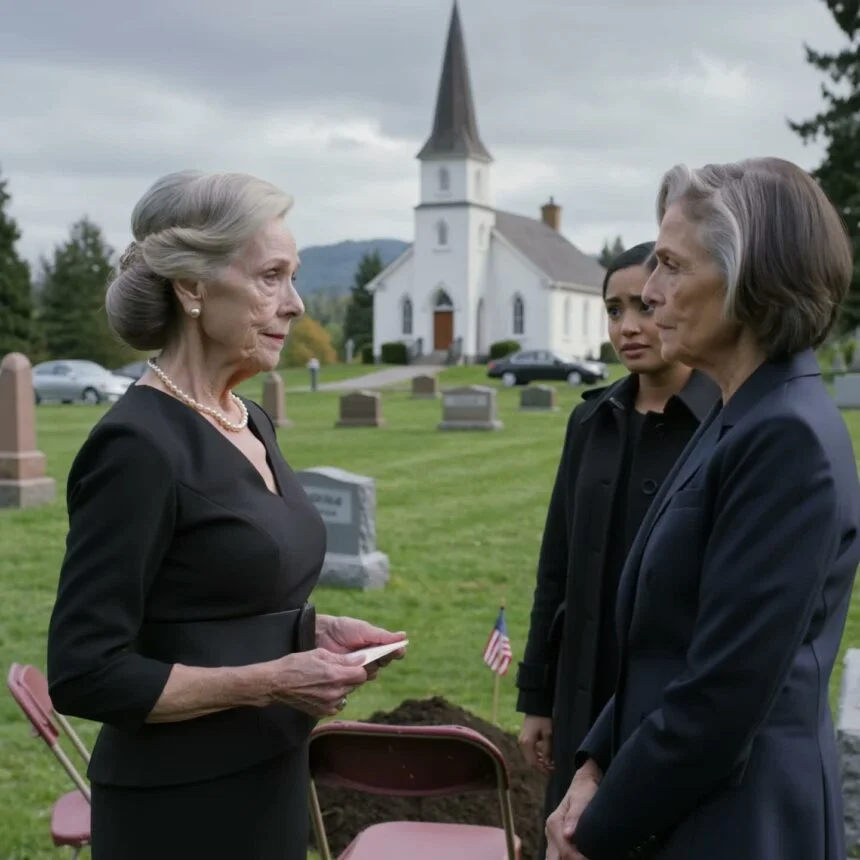 Dorothy had just buried her husband of 43 years when a woman she had never seen before stepped out of the funeral line, placed a white envelope!
