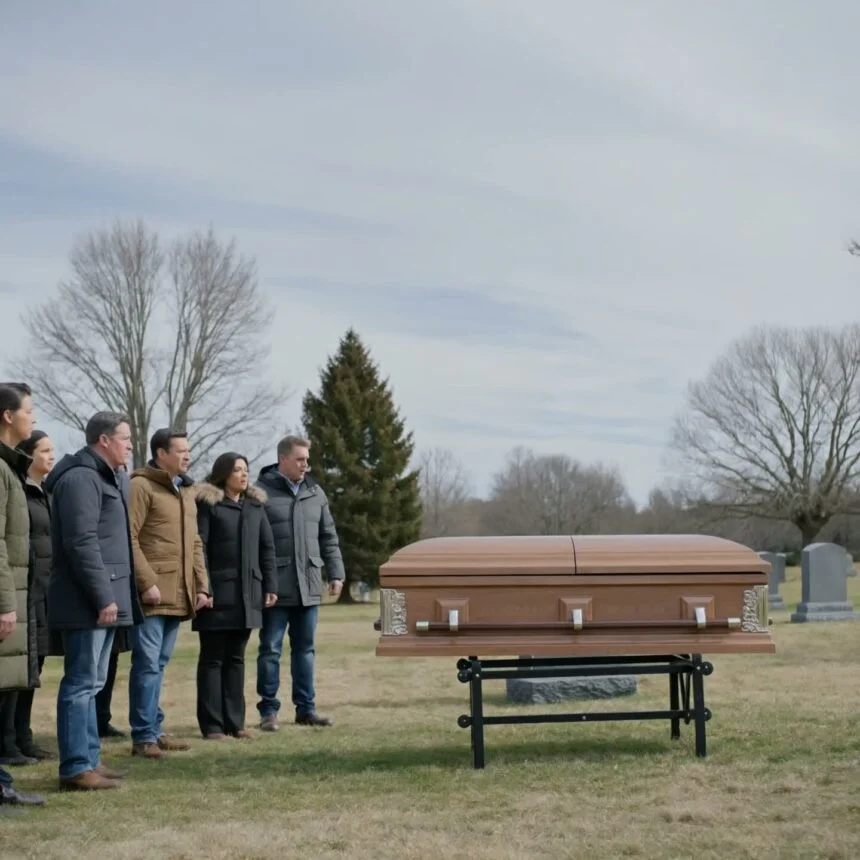 During the funeral of a 60-year-old farmer, his loyal horse burst into the cemetery while several men tried to stop the crazed animal, and then!