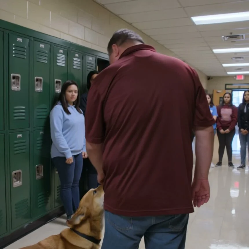 Police Dog Barks Relentlessly at a Teacher—What His Instincts Revealed Sent the School Into Lockdown!