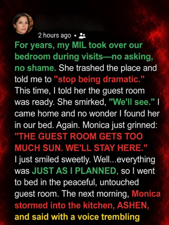 My MIL Took Over Our Bed for Years — Then She Fell Into My Trap