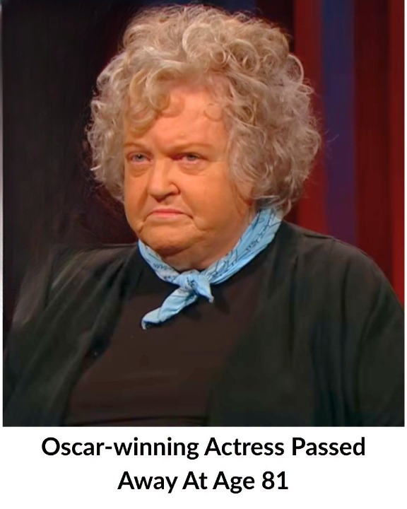 Oscar-Winning Actress Dies at 81 💔