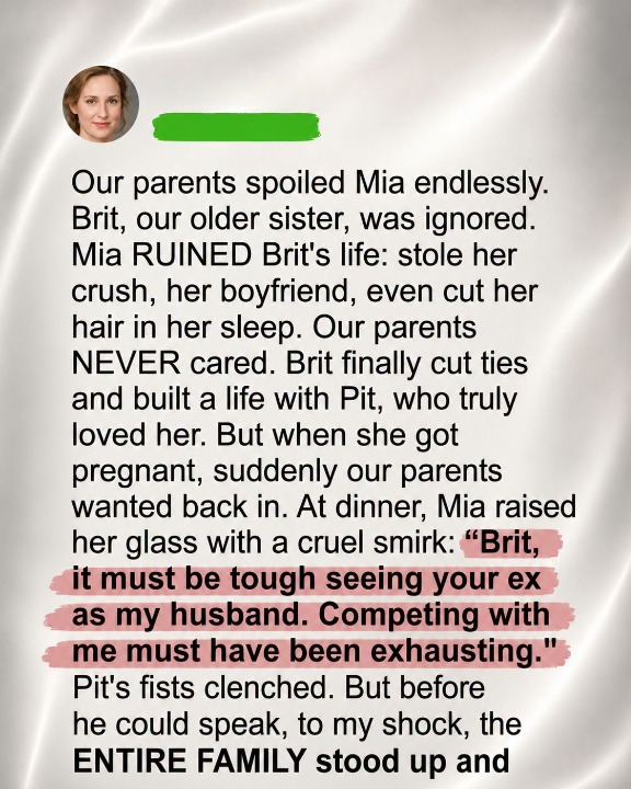 Family Favoritism Ends When We Finally Stand Up for Brit