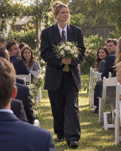 My Fiancée Walked Toward Me in a Black Suit—Then I Found a Shocking Message