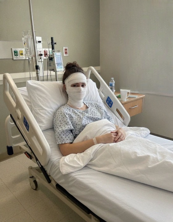 Mother Visits Daughter After Surgery — But She Refuses to Show Her Face
