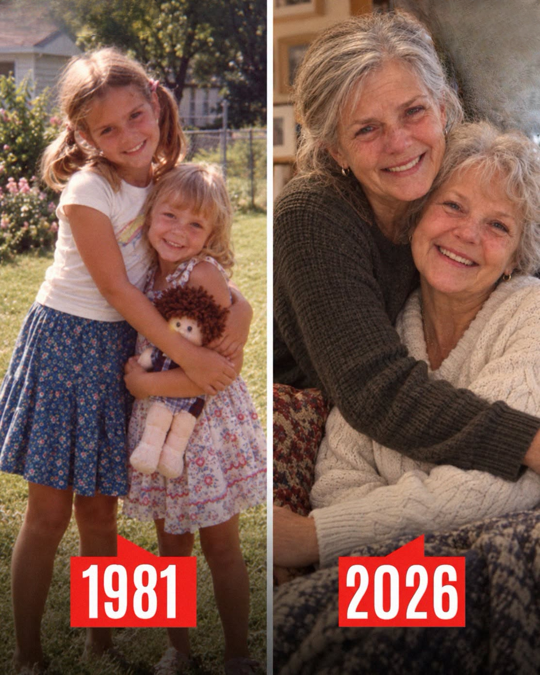 Woman Reunites With Her Sister After 45 Years Apart—Then Learns Why She Never Reached Out.