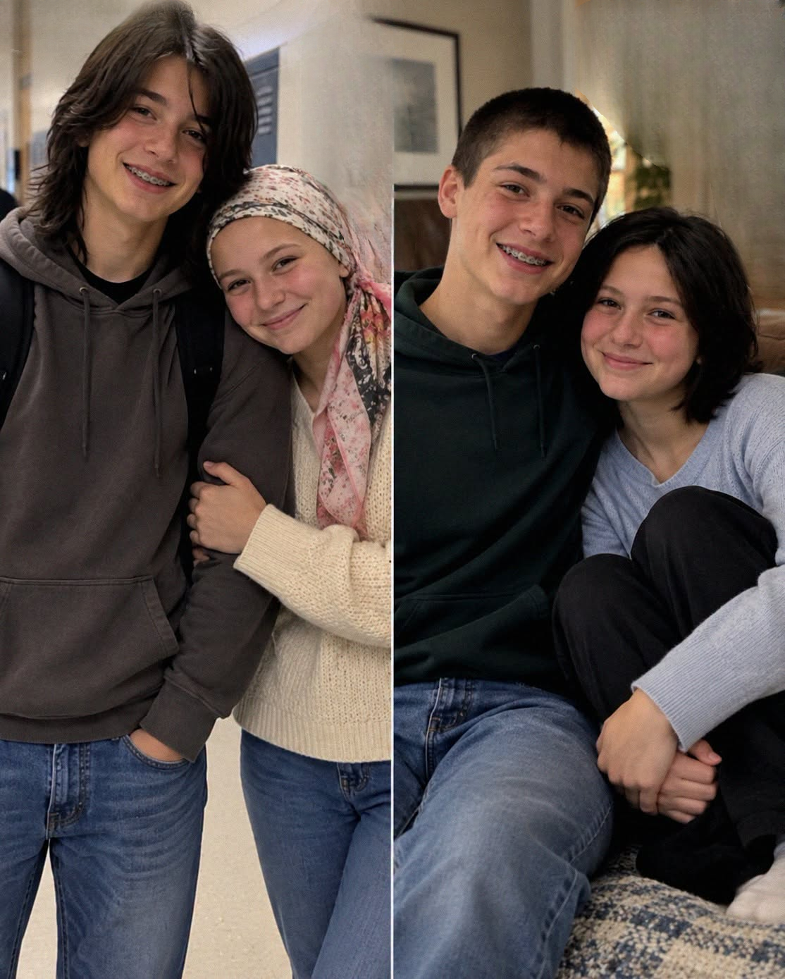 14-Year-Old Boy Grew His Hair for a Classmate With Cancer — Then Her Father Called His Mother
