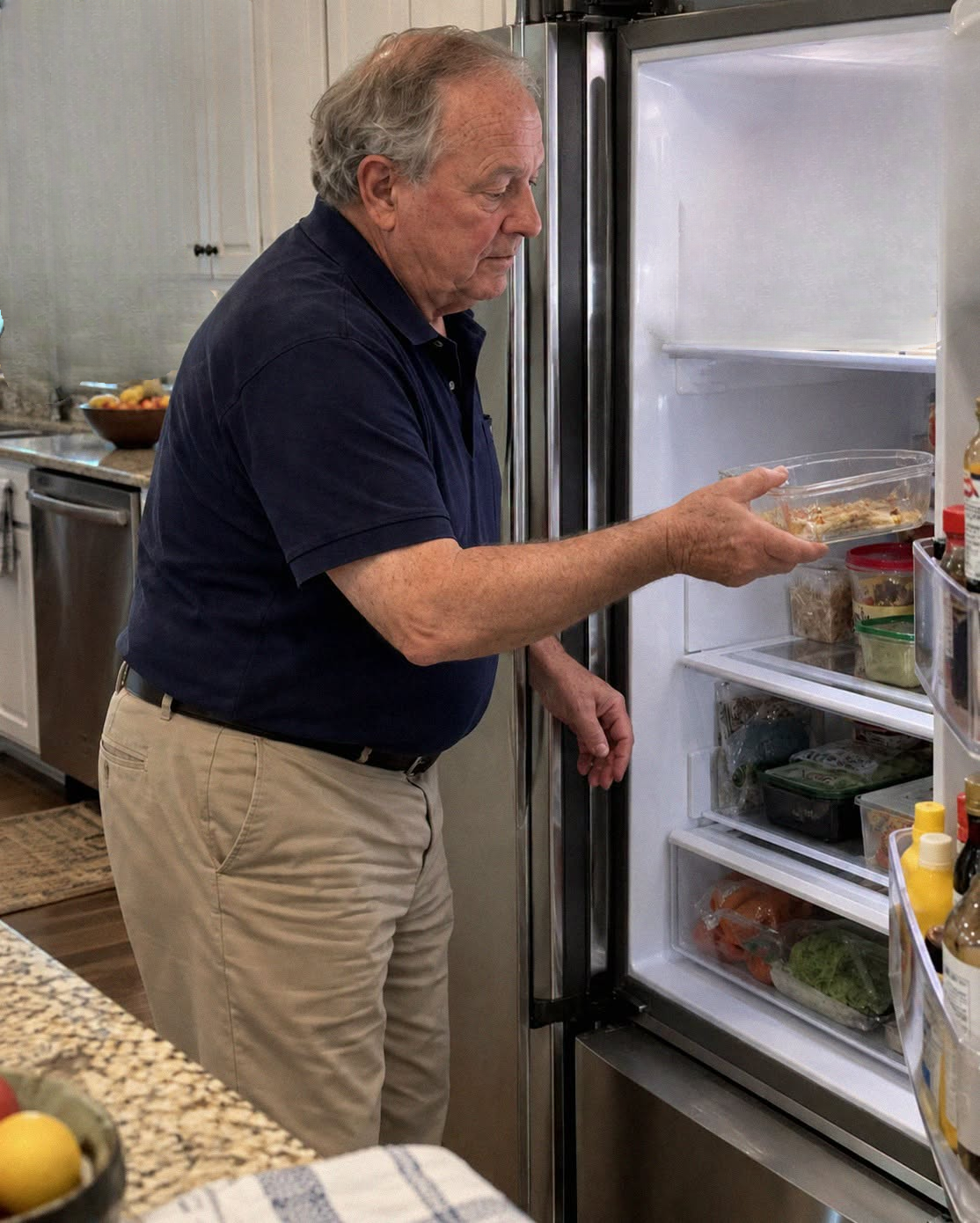 My Father-in-Law Kept Leaving One Bite of Food and Calling It “Leftovers”—So I Served Him His Own Logic at Dinner