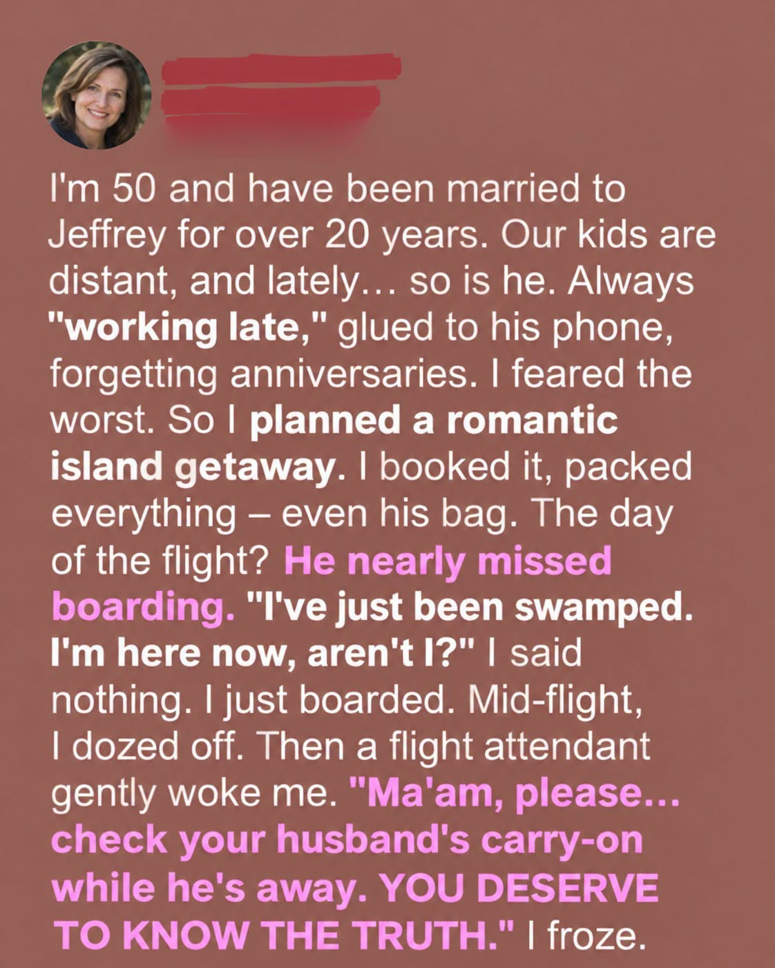 She Told Me to Check My Husband’s Bag—What I Found Changed Everything