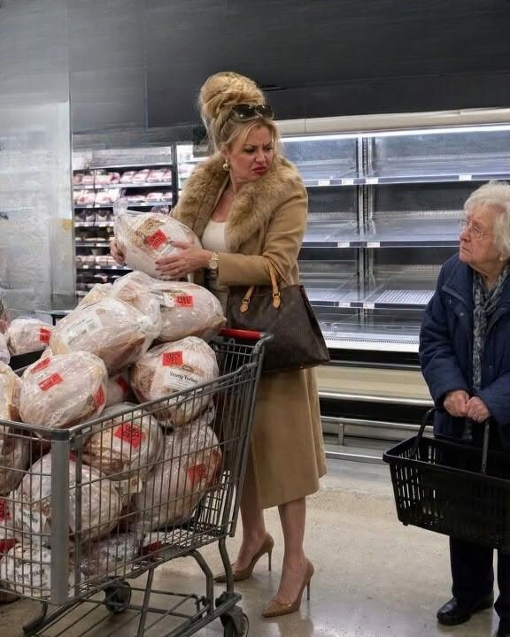 A Wealthy Woman Bought Every Discounted Turkey—Then the Store Owner Exposed Her