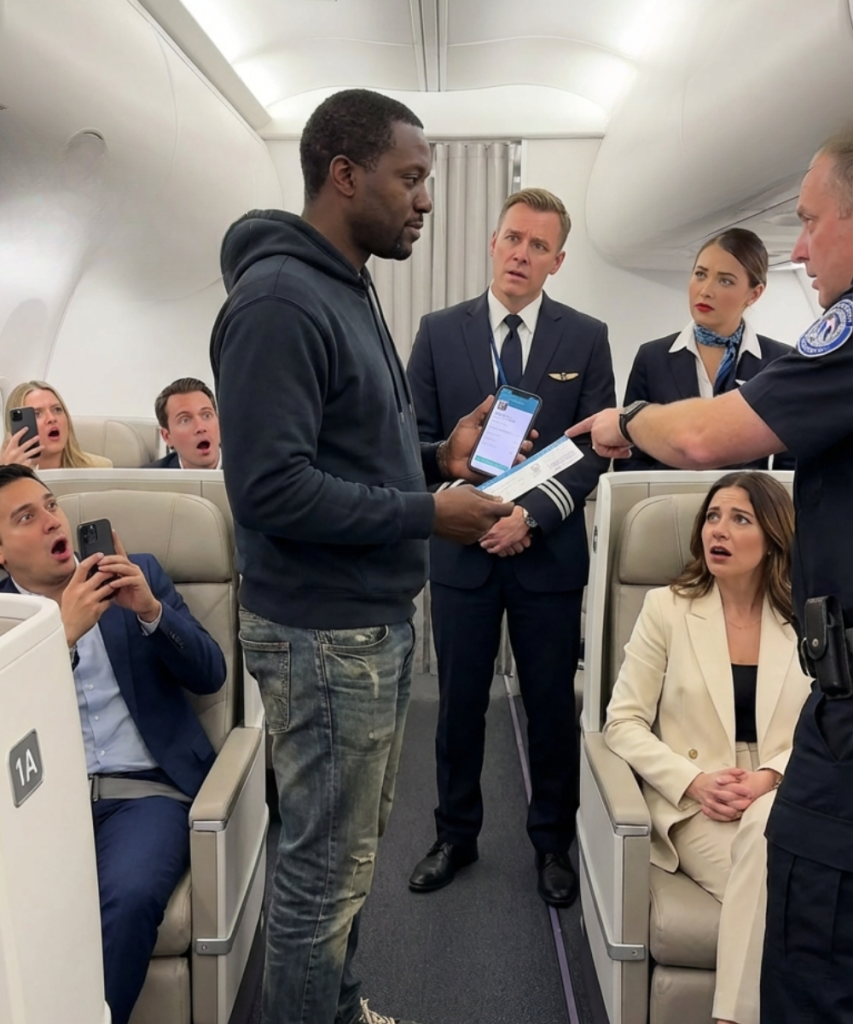 “She Stole His First-Class Seat—Then Froze When He Quietly Revealed He Owned the Airline”